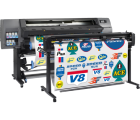 Equipment for printing on large paper sizes