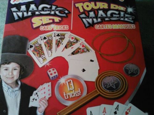 Magic Set Card Tricks - 13 Tricks with Instructions, New in Box, Perfect Gift