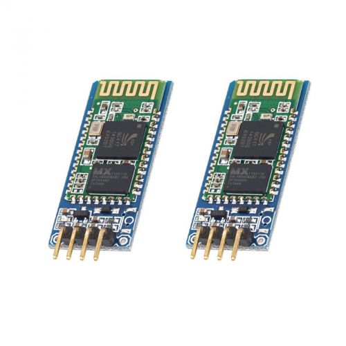 2-Pack HC-06 Bluetooth Transceiver Slave 4Pin Serial Module