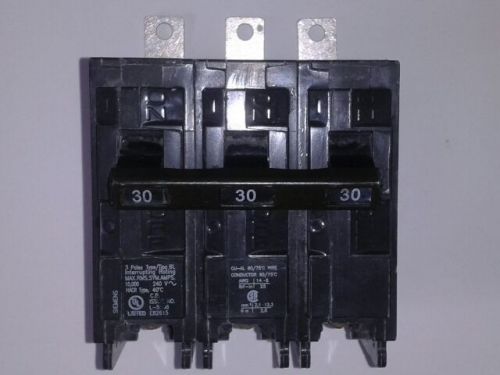 New siemens bl 3 pole 50 amp 240v b350 circuit breaker for sale