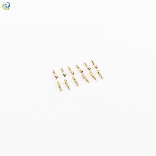 Dental gold plated screw posts cross head refill size extra large 3 xl3 12/box for sale