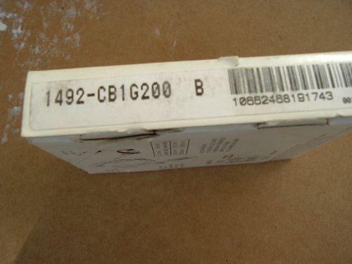 New in box allen bradley 1492 cb1g200 1492cb1g200 1 pole circuit breaker 20 amp for sale