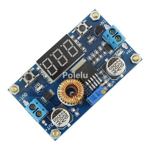 75w dc buck converter 4-38v to 1.25-36v 5a step down voltage led display module for sale