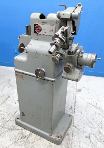 NICE!! GORTON UNIVERSAL TOOL &amp; CUTTER GRINDER #375-4 W/ 8 COLLETS