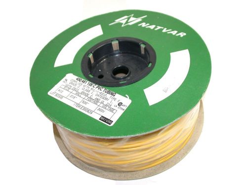 Up to 20 natvar 400/461 500&#039; .016&#034; wall 300v pvc electrical sleeving tubing #10 for sale
