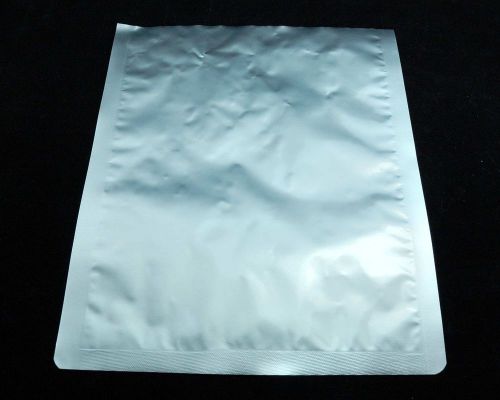9 x 10.5 high barrier laminated aluminum foil pouch / bag, heat seal, 10 pcs. for sale
