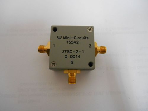 Mini-circuits zfsc-2-1, power splitter, 0 0014 for sale