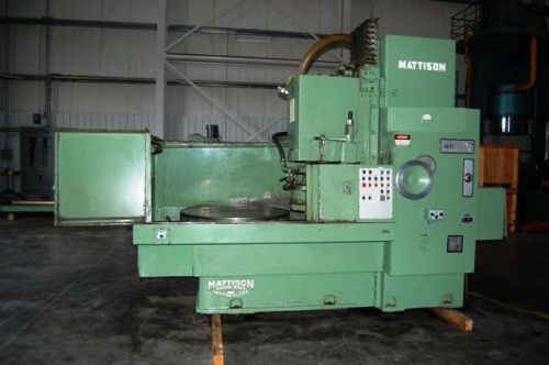 42-inch Rotary Surface Grinding Machine by Mattison