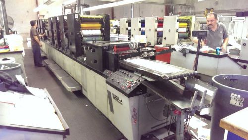 DG-860 Web Press with Web Guide and Turn Bars by Didde
