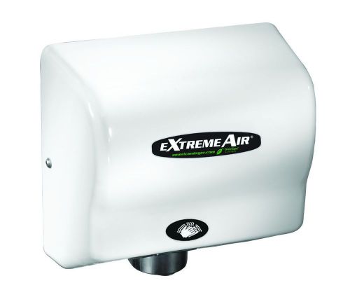 Hand dryer extremeair gxt8m white steel 240v (new gxt9m will ship) for sale
