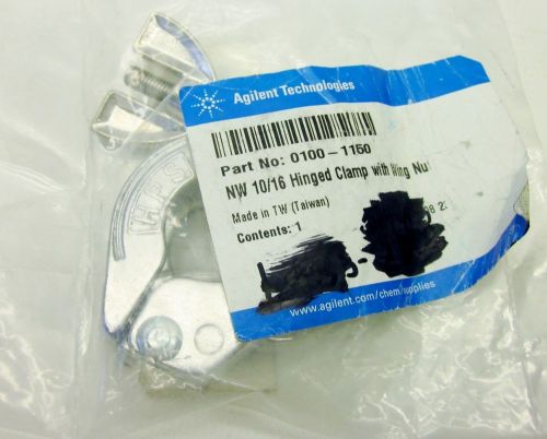 Agilent 0100-1150 NW 10/16 Hinged Clamp with Wing Nut New Surplus