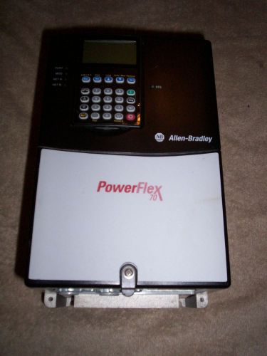 Allen Bradley PowerFlex 70 MINT, 7.5HP, 480V, 20AD011A3AYNANC0, Series A
