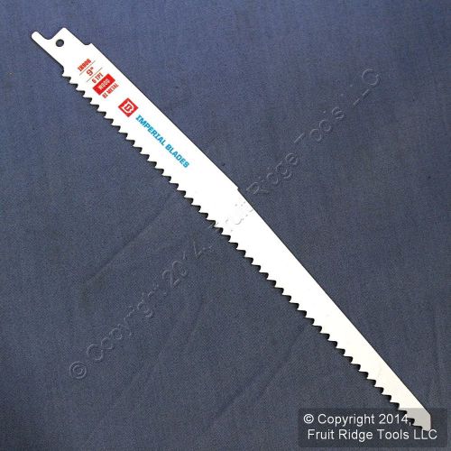 Imperial 9&#034; standard reciprocating 6 tpi wood cutting saw blade ib906 for sale