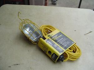 The product name rewritten: LumaPro 4XP70A Work Light with 25-foot Cord, 14/3 Wiring, and 15-Amp Breaker Outlet.