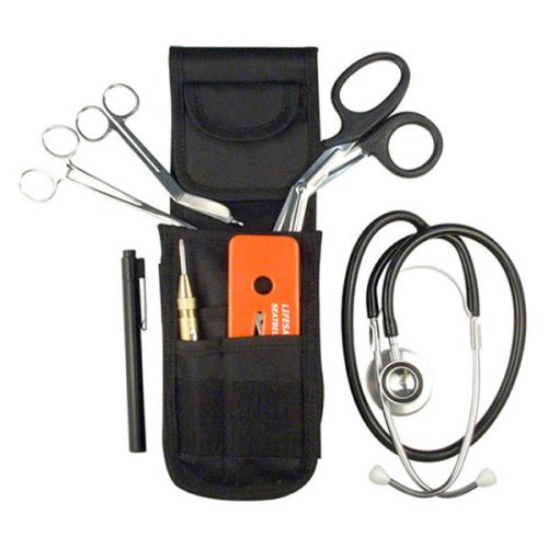 Emt ems bandange scissors shears punch stethoscope holster set free shipping for sale