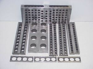 10 lbs Total Metal Manufacturing Machinist I Beam Parallel Bar Sets and Blocks
