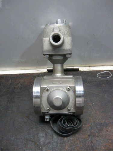 New fischer porter 10lv3 vortex flowmeter valve 2&#034; 6.373 c/gal new for sale