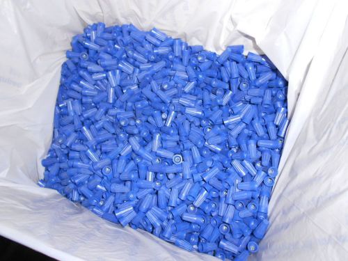 Blue 72B Ideal Wire Nut Connectors - Pack of 1000, for 16-18 AWG Wires.