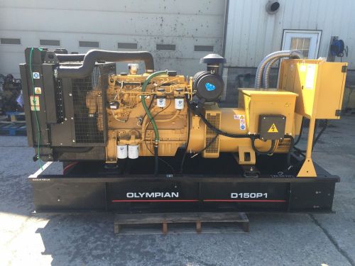 - Olympian Generator Reconnectable 12 Lead 150 kW, Skid Mounted with 315 Hours