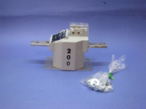 Itron  type mv-7 current transformer  new 2013. 917249.  200-5a  2w hipot tested for sale