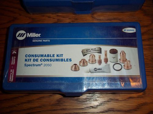 Consumable kit for ICE 55c Plasma Torch Part Number 222941 - Miller Spectrum 2050.