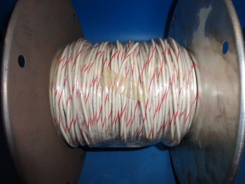 135ft) m16878/3bk92 14 awg 19 cond. 3000v 105 white w/ red stripe military wire for sale
