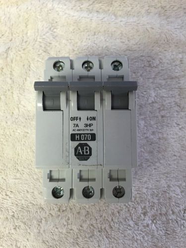 Allen bradley 1492-cb3h070 circuit breaker for sale