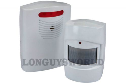 Wireless Motion-Activated Alarm Door Chime Sensor for Business Store Entrances