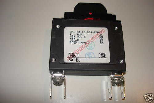 Carlingswitch circuit breaker 48vdc 30 amps trip new for sale
