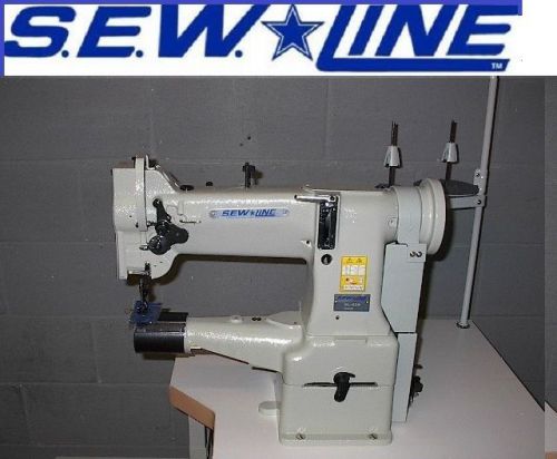 Sewline sl-228 cylinder walking foot 110v servo motor industrial sewing machine for sale
