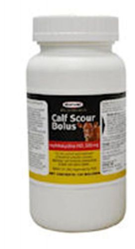Durvet's 500mg Calf Scour Bolus - Ideal for Pneumonia and Diarrhea in Beef and Dairy Cattle - Comes in a Pack of 100.