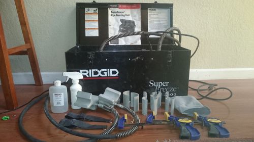 Excellent Condition RIDGID SF-2500 Super Freeze Pipe Freezing Equipment