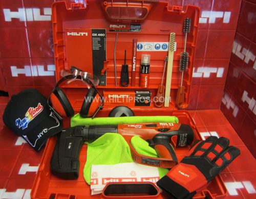 Preowned Hilti DX 460 power-actuated tool with free extras, including a Hilti .27 caliber shot and fast shipping.