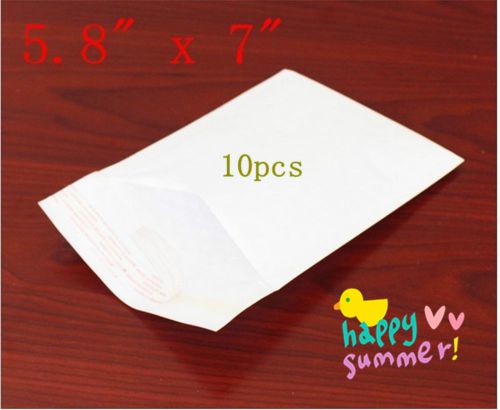 10 packages of White Kraft Padded Mailer Envelopes in Wholesale Lots