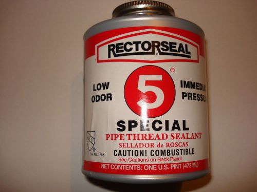 Special offer! Get 8 cans of Rectorseal 5 Pipe Thread Sealant (16oz each) with free shipping.