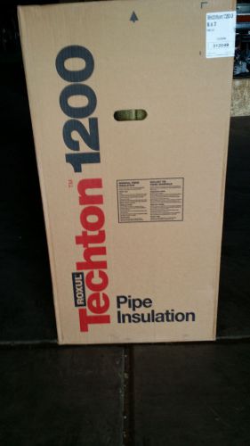 Roxul techton 1200 pipe insulation 6&#034; x2&#034; wall, 9.840  linear ft. 312049 for sale