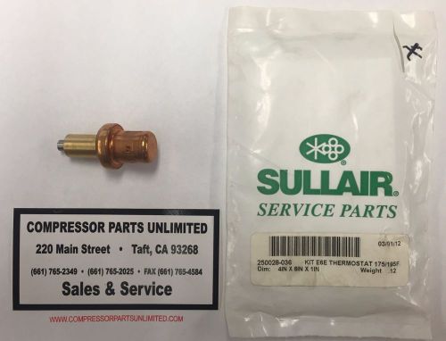 O.E.M Compressor Thermostat 175/195F Part#250028-036 by Sullair