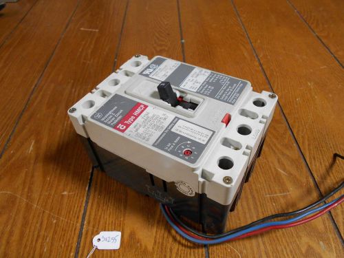 Westinghouse HMCP003A0C Circuit Breaker, 3 Pole, 600 V, 3 Amp w/ A1X1LB switch
