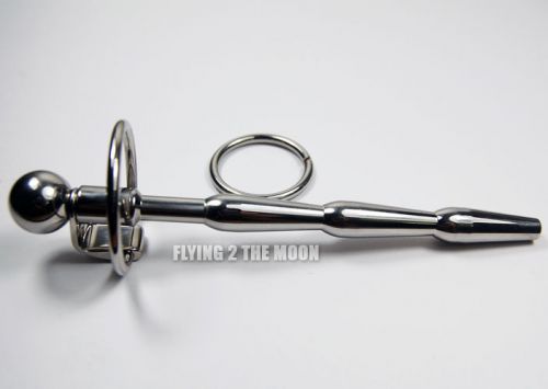 Hot through-hole urethral sounds stainless steel plug urethra stretching dilator for sale