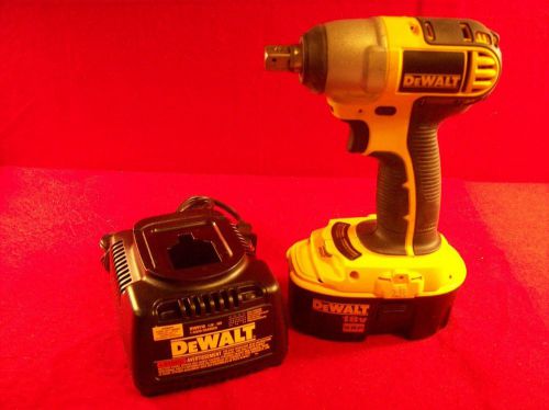 New dewalt dc820 1/2&#034; 18v cordless xrp impact wrench, battery, &amp; charger look!! for sale