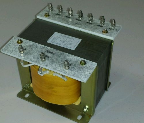 Sakumura elec. co ht1-500 transformer 500va pri. (480v-210v) sec. (110v-100v) for sale