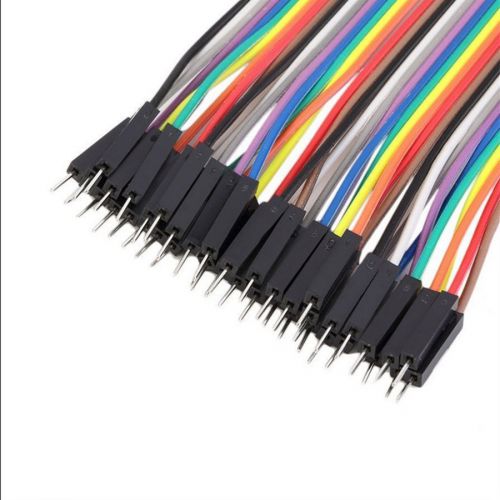 Jumper Cable 1P-1P Male to Female Dupont Wire in 2.54mm Utility Size for Breadboard with a 40X Rating