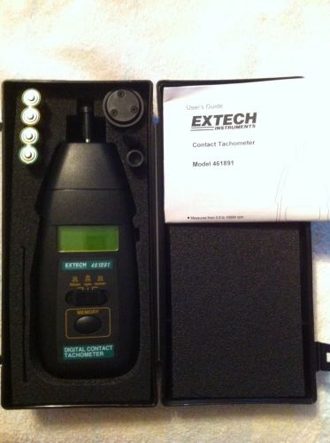 Extech 461891 Digital Contact Tachometer