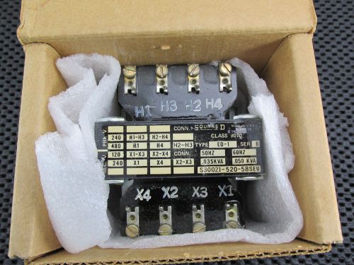 NIB SQUARE D 83161 CONTROL CIRCUIT 9070E01 TRANSFORMER 9070- E0-1 B Series. B