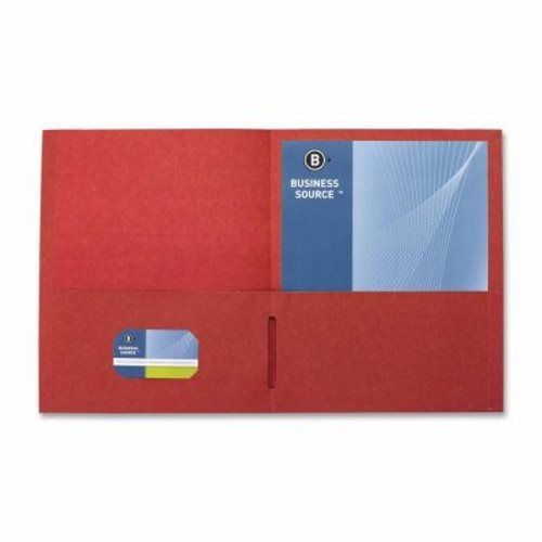 Business source 2-pocket folders, 125 sheet capacity, 25 per box (bsn78494) for sale