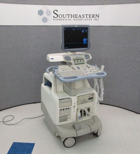 Cardiac Ultrasound Machine - GE Vivid 7 Dimension with BT08 and Flat Panel