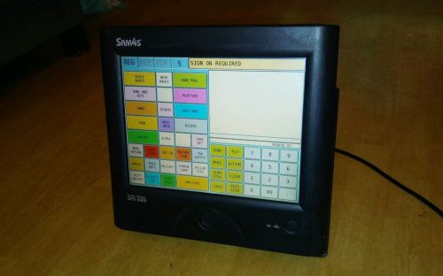 Touch Screen Terminal of the SAM4S SPS-2000B Perfect Solution POS System