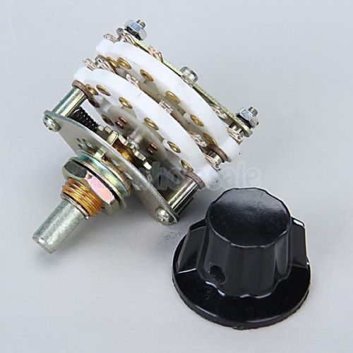 4p-5t ceramic rotary switch 4 pole 5 positions 6mm rf for sale