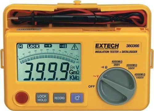 Extech 380366 insulation tester + datalogger, us authorized dealer new for sale