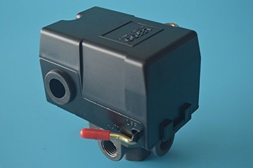Lefoo Quality 4 Port Air Compressor Pressure Switch Control (95-125 PSI)